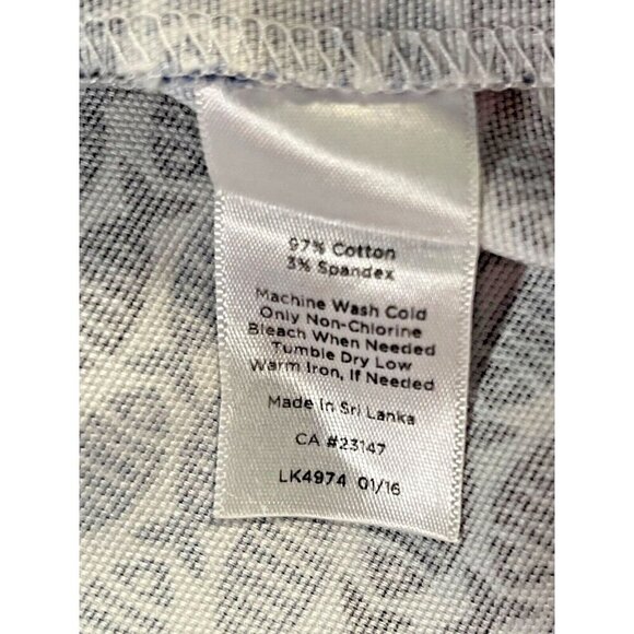 Talbots Petite Striped Fish Print Skirt – Size 14P - Picture 5 of 6